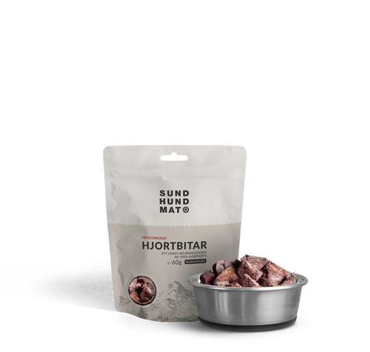 Sund Hundmat frysetørkede viltbiter 60g