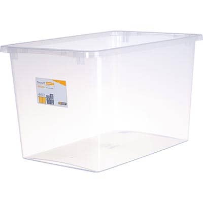 Oppbevaringsboks Store It N.plastic Transp 60l