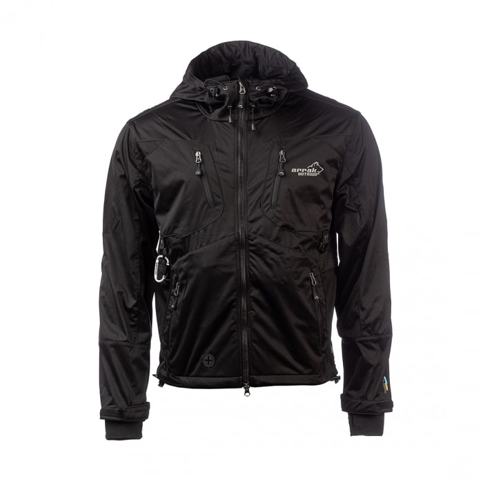 Arrak Softshelljacket Akka Svart S -