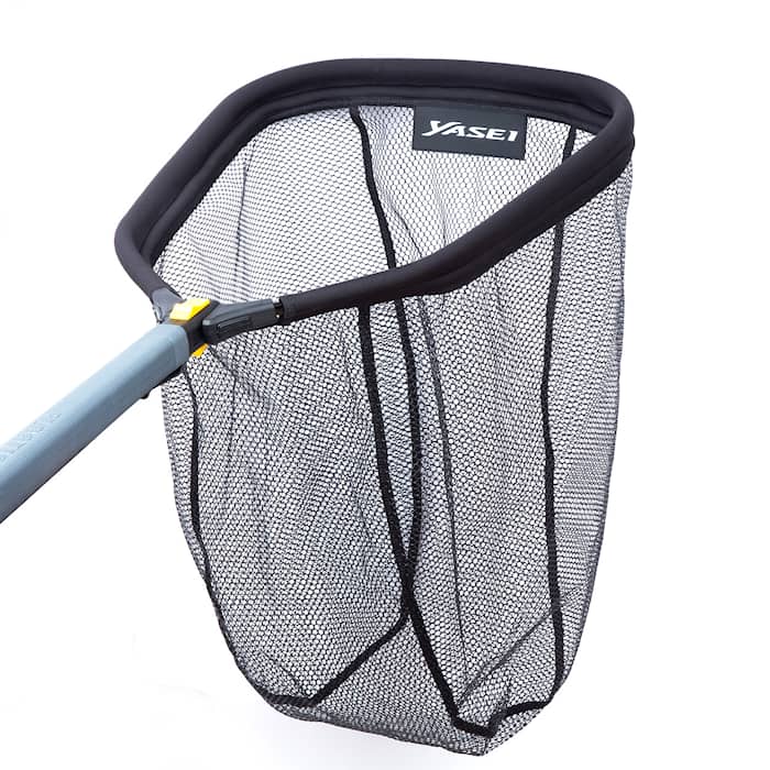 Shimano Yasei Single hand rubber net Foldable - Floating