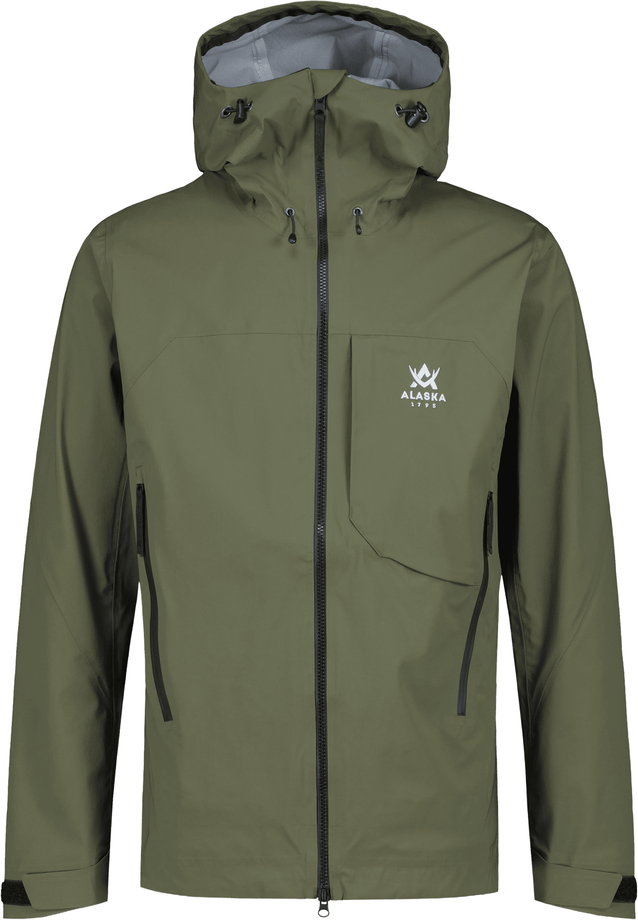 Alaska 1795 Velvet 3L Jacke Herren Dark Olive