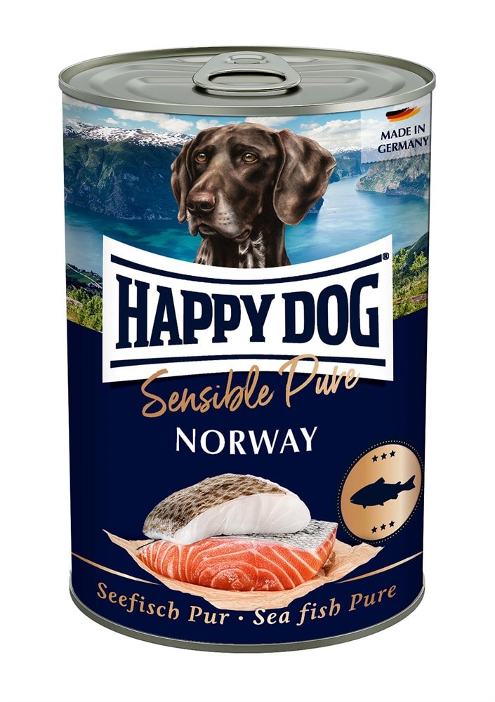 HappyDog Sensible Pure Norway 100% havsfisk Konserv 400 g