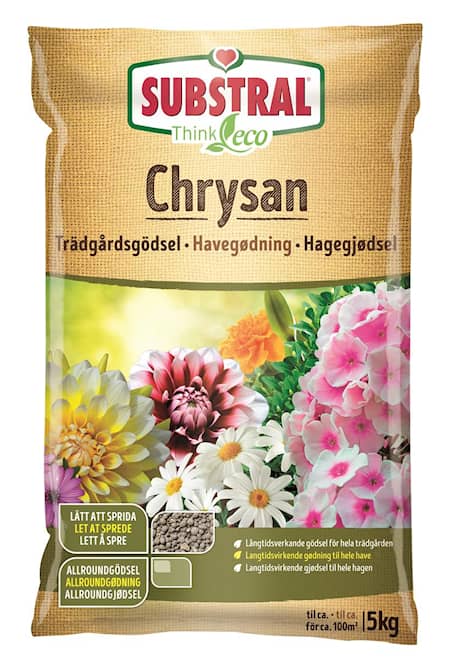 Substral Chrysan Trädgårdsgödsel 5 kg