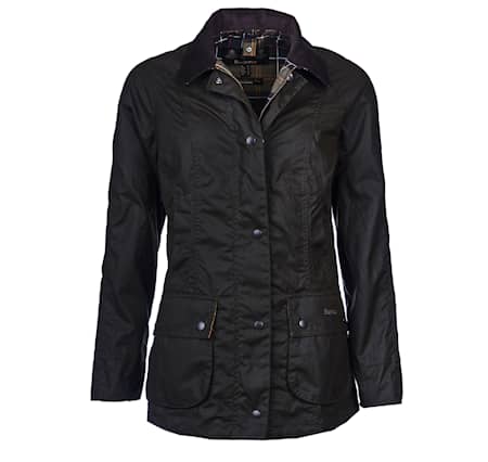 Barbour Classic Beadnell Oil Coat Dame, Oliven