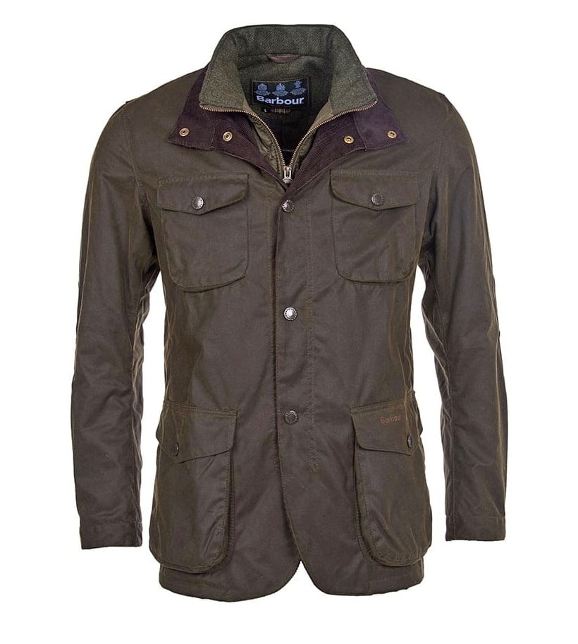 Barbour Ogston Jakke Herre Olivengrønn