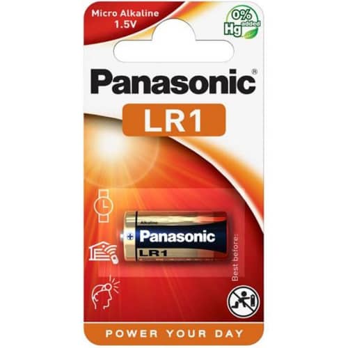Panasonic Batteri Mikro Alkaline LR1