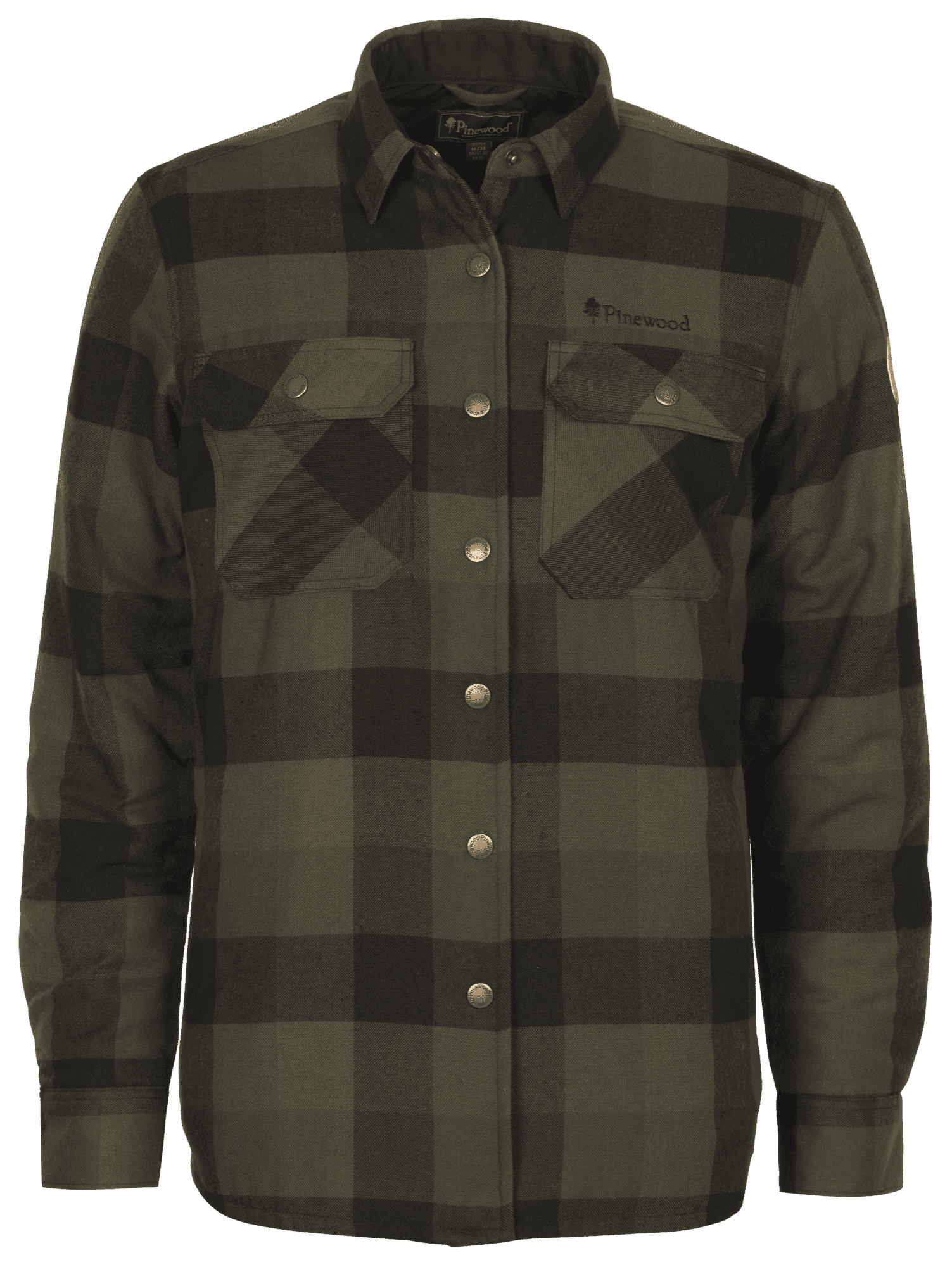 Pinewood Canada Classic 2.0 Skjorta Dam Green/Black L