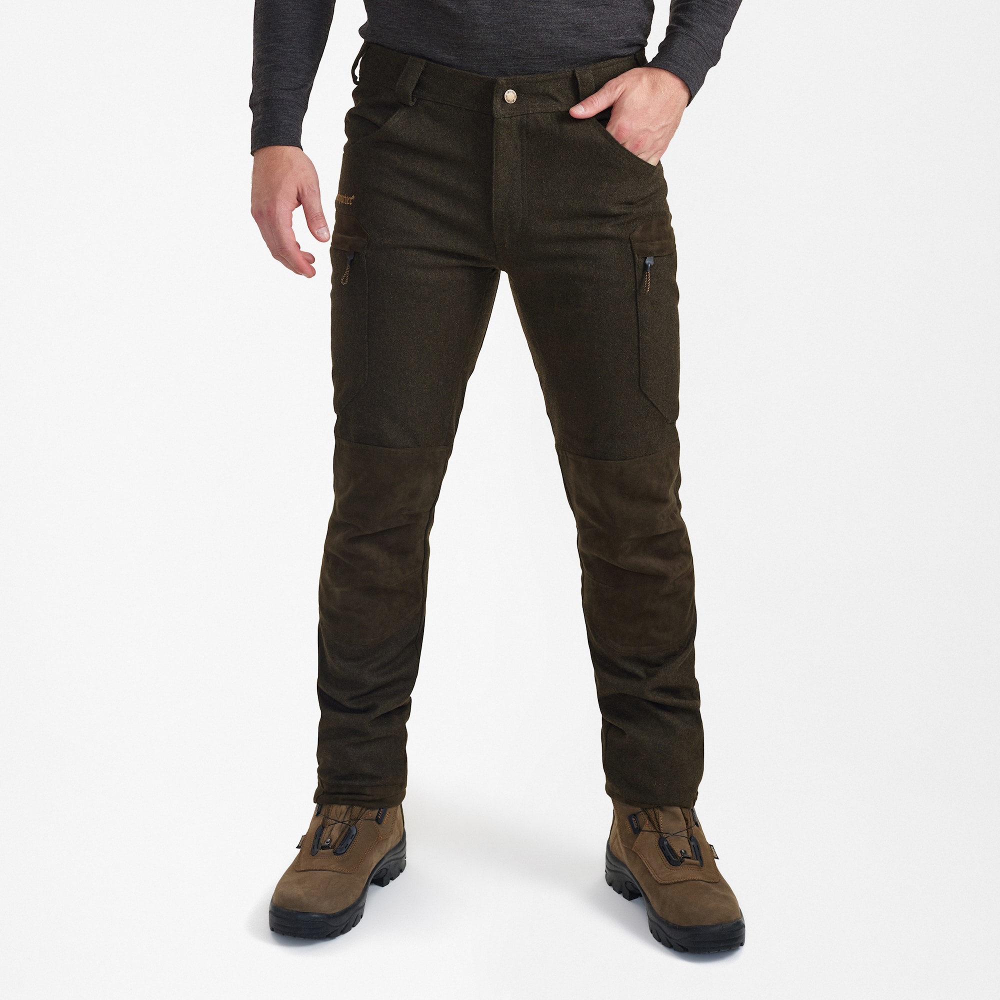 Deerhunter Tatra Hunting Pants Short Men Loden Wood 29 -