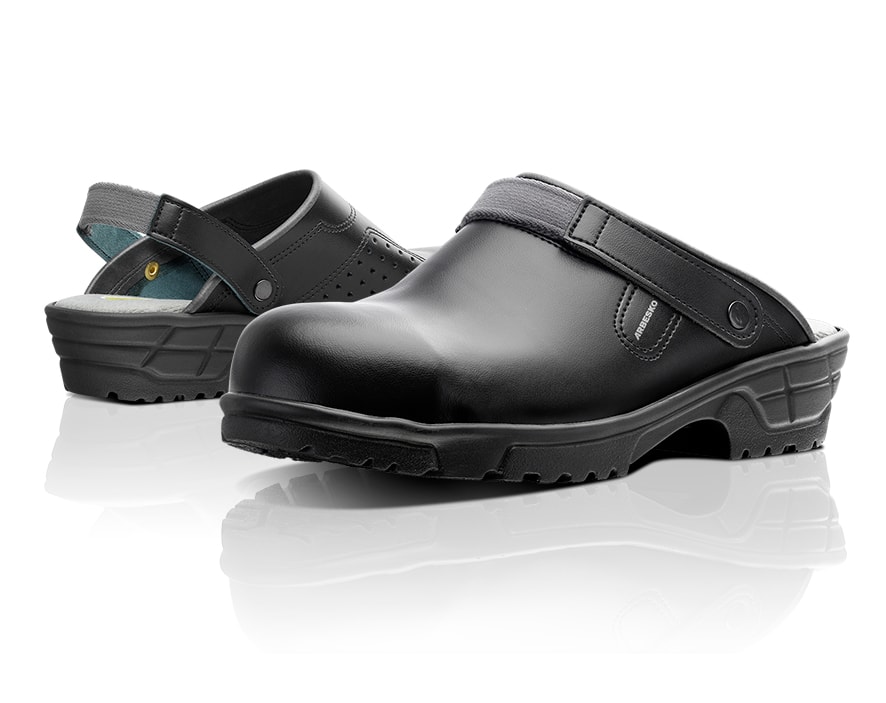 Arbesko 191 Schwarzer Sicherheitsstiefel