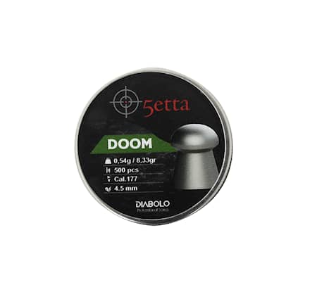 5etta Luftvapenkulor Doom 4,5mm 0,54g / 8,33gr 500pcs