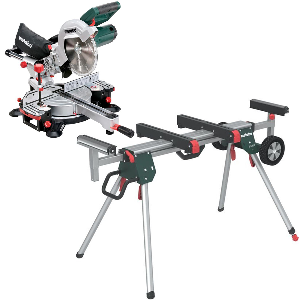 Metabo Kap-och Gersåg med arbetsbord