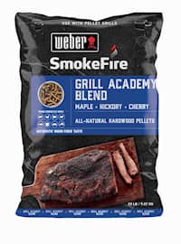 Weber Grill Academy-blanding med naturlige pellets av tre - 9 kg