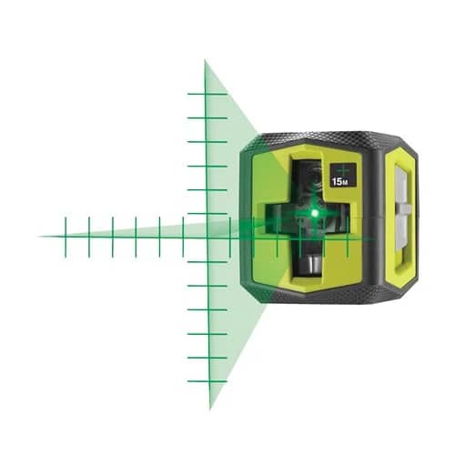 Ryobi Krysslaser Grön 15M RBCLLG2