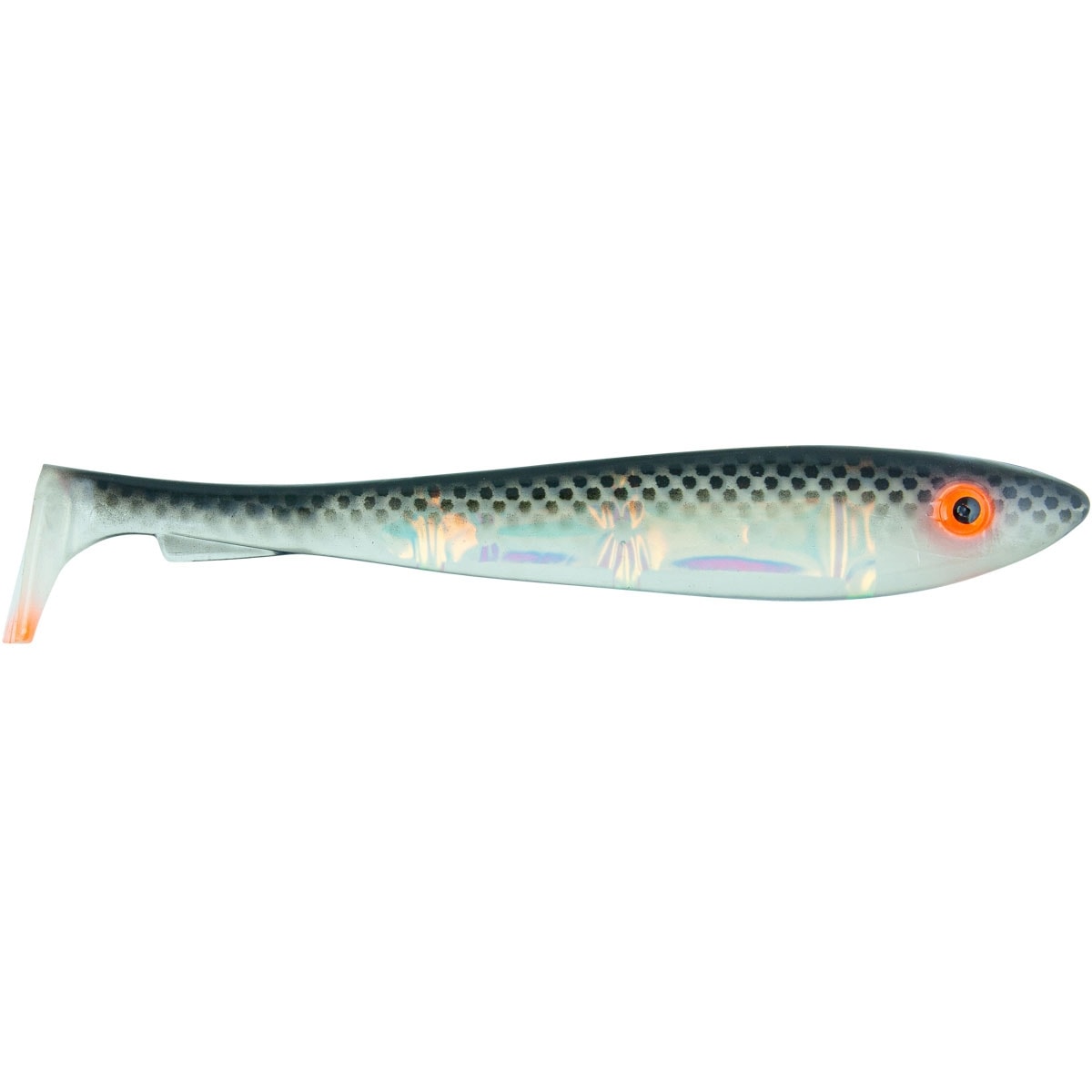 Svartzonker McRubber Flash Shad 23 cm UV Black Back 2-pack
