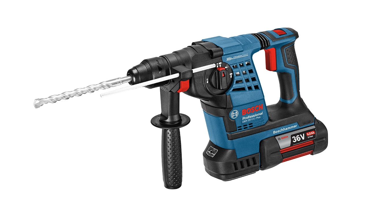 Bosch GBH36V-Li Plus Solo Lboxx Borrhammare 