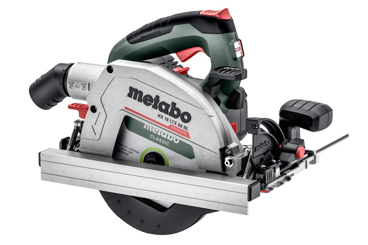 Metabo Cirkelsåg KS 18 LTX 66 BL utan batteri & laddare
