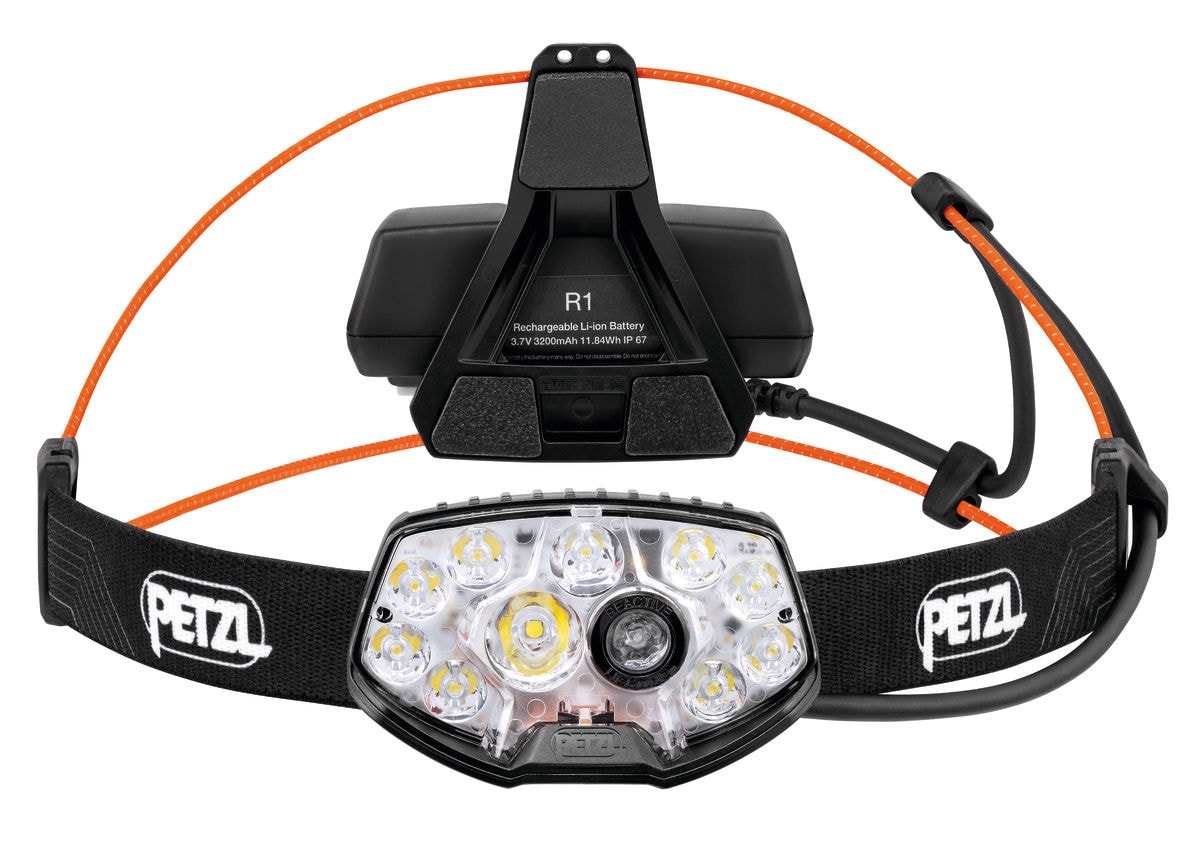 Petzl NAO RL Pannlampa Svart 1500 lm