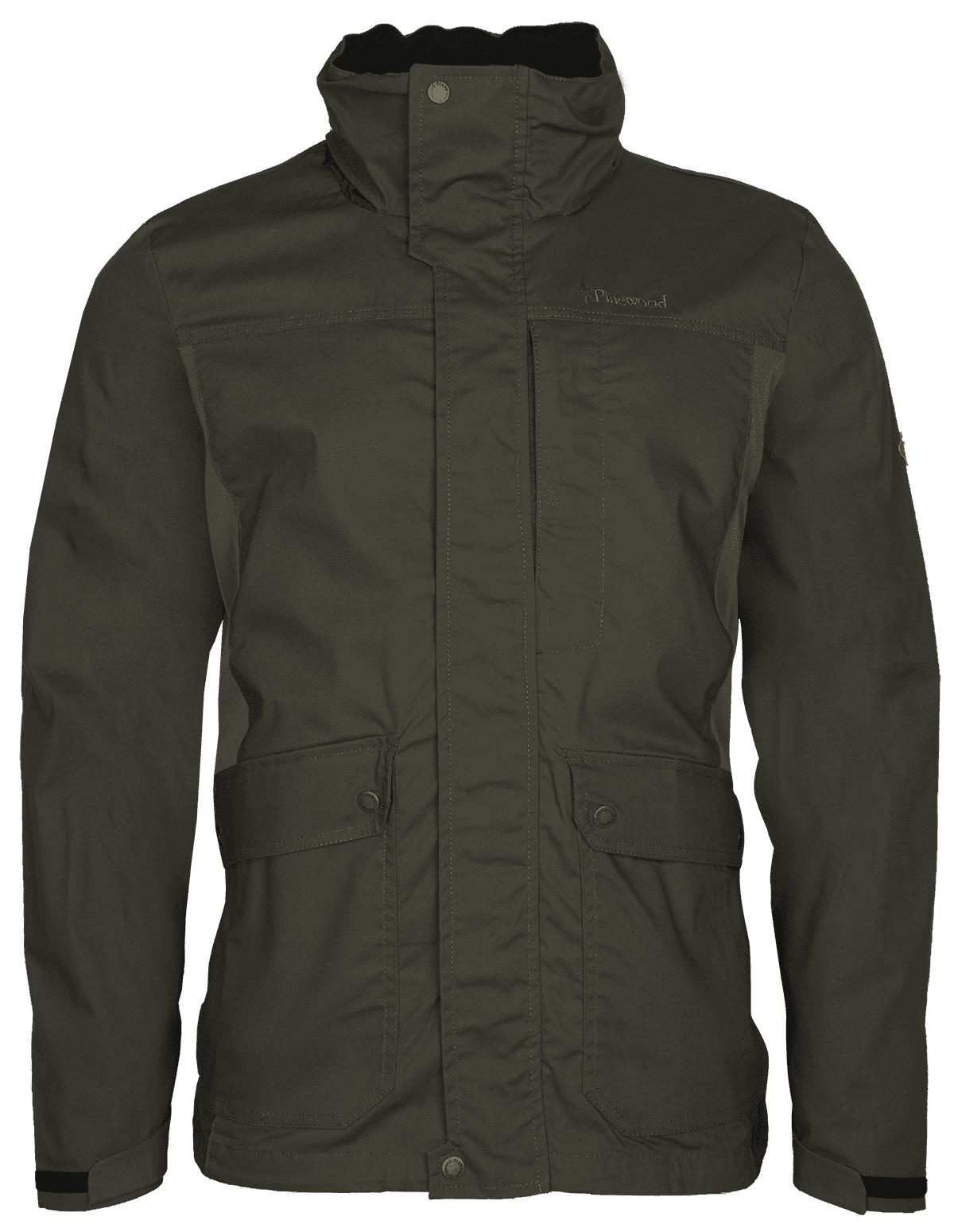 Pinewood Finnveden Trail Hybrid Jacka Herr Dark Olive/Earth Brown