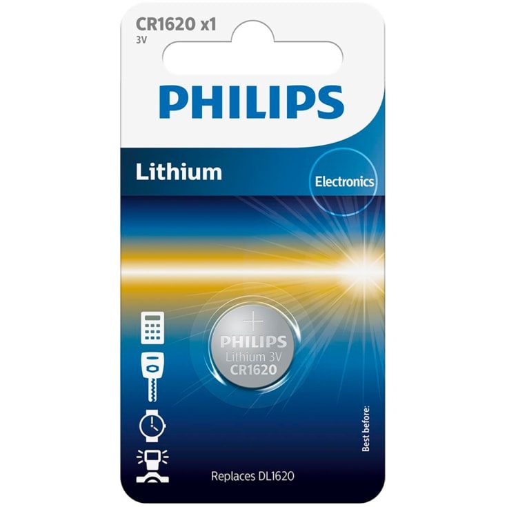 Philips Lithiumbatteri CR1620 1-pak