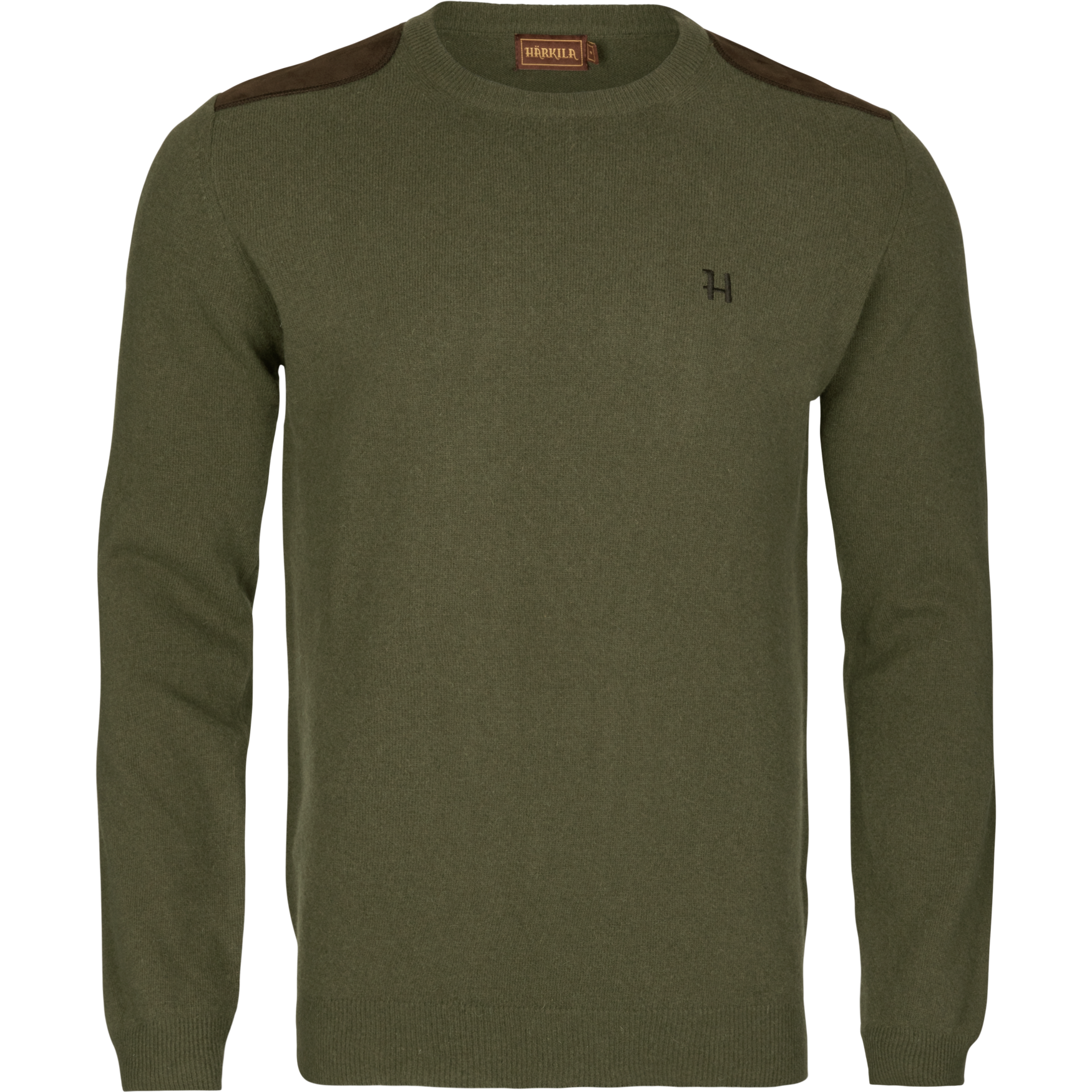 Arran pullover Olive XL -