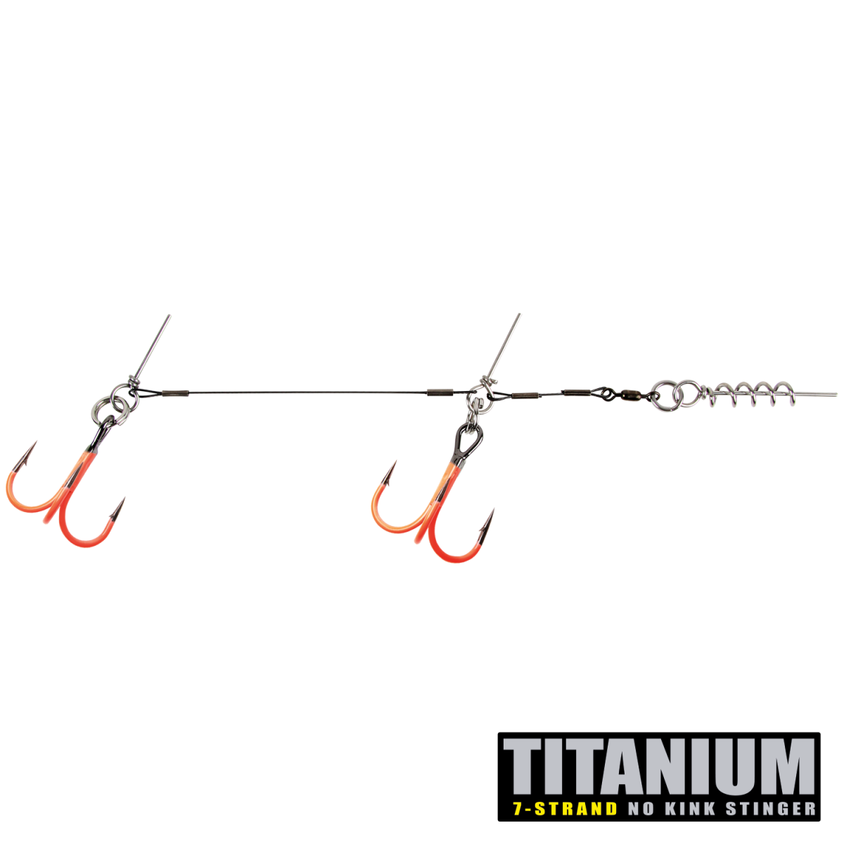 CWC Titanium UV Orange Stinger 75lb Giant Tandem 3/0 -