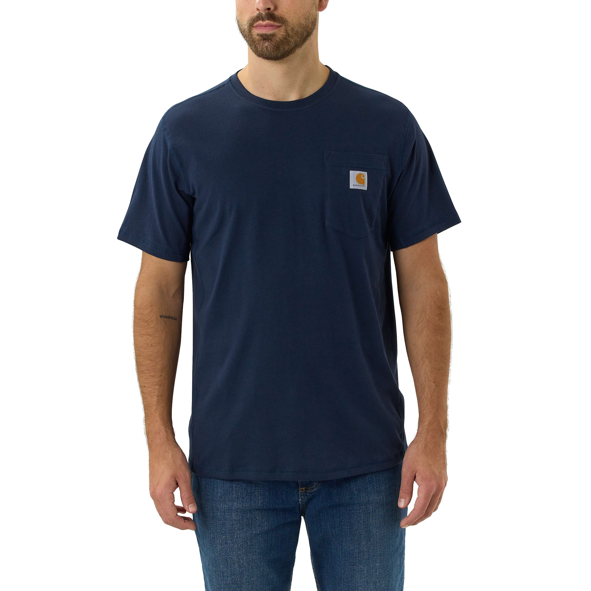 Carhartt Force Pocket T-Shirt Men Navy