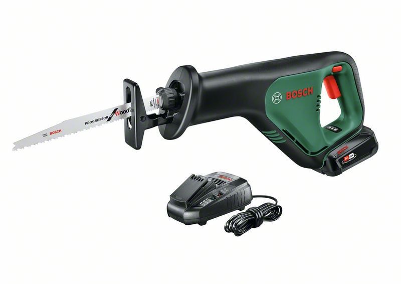 Bosch Tigersåg AdvancedRecip 18V med 1x2,5Ah batteri & laddare