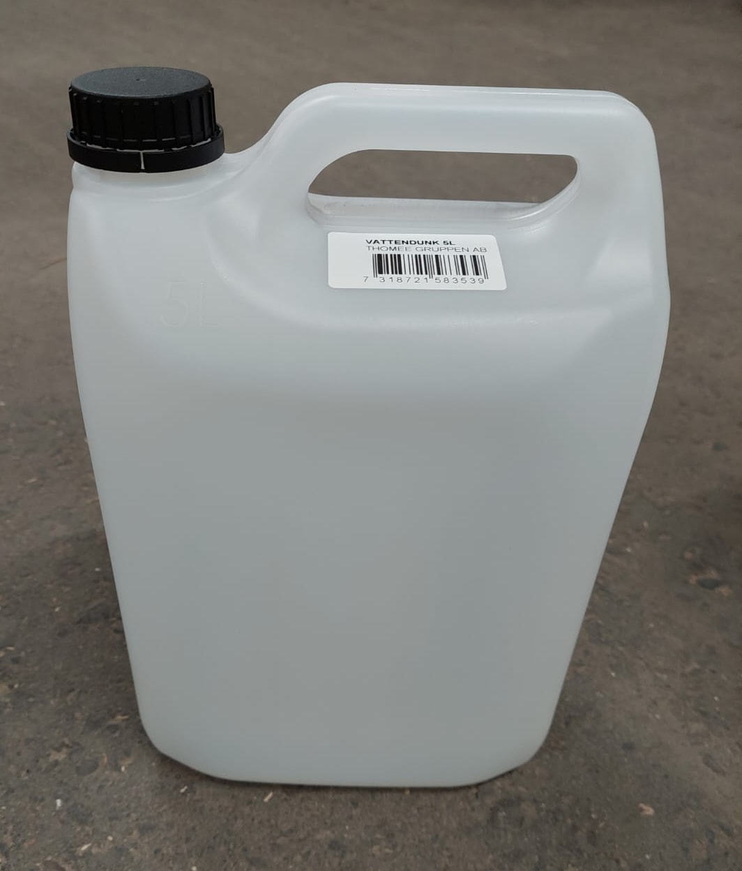 Vattendunk Svart Lock 5 liter