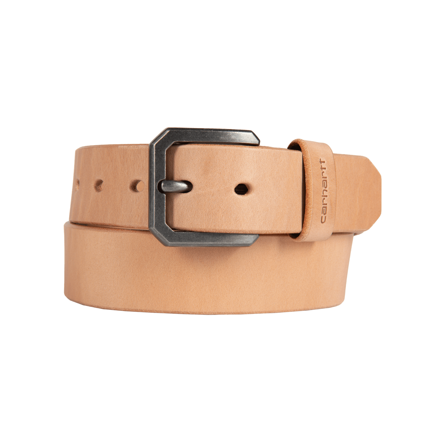 Carhartt Saddle Leather Classic Belt Men Natural