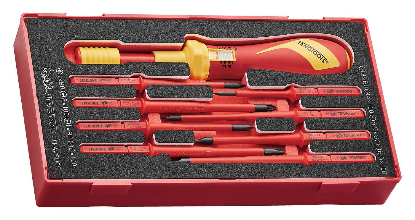 Teng Tools Momenttiruuvitaltta TEAVSD09 1–5 Nm 1000V
