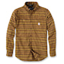 Carhartt Midweight Flannelskjorta Herr Oak Brown