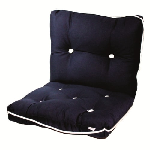 aXent Kapokkudde Marinblå Dubbel