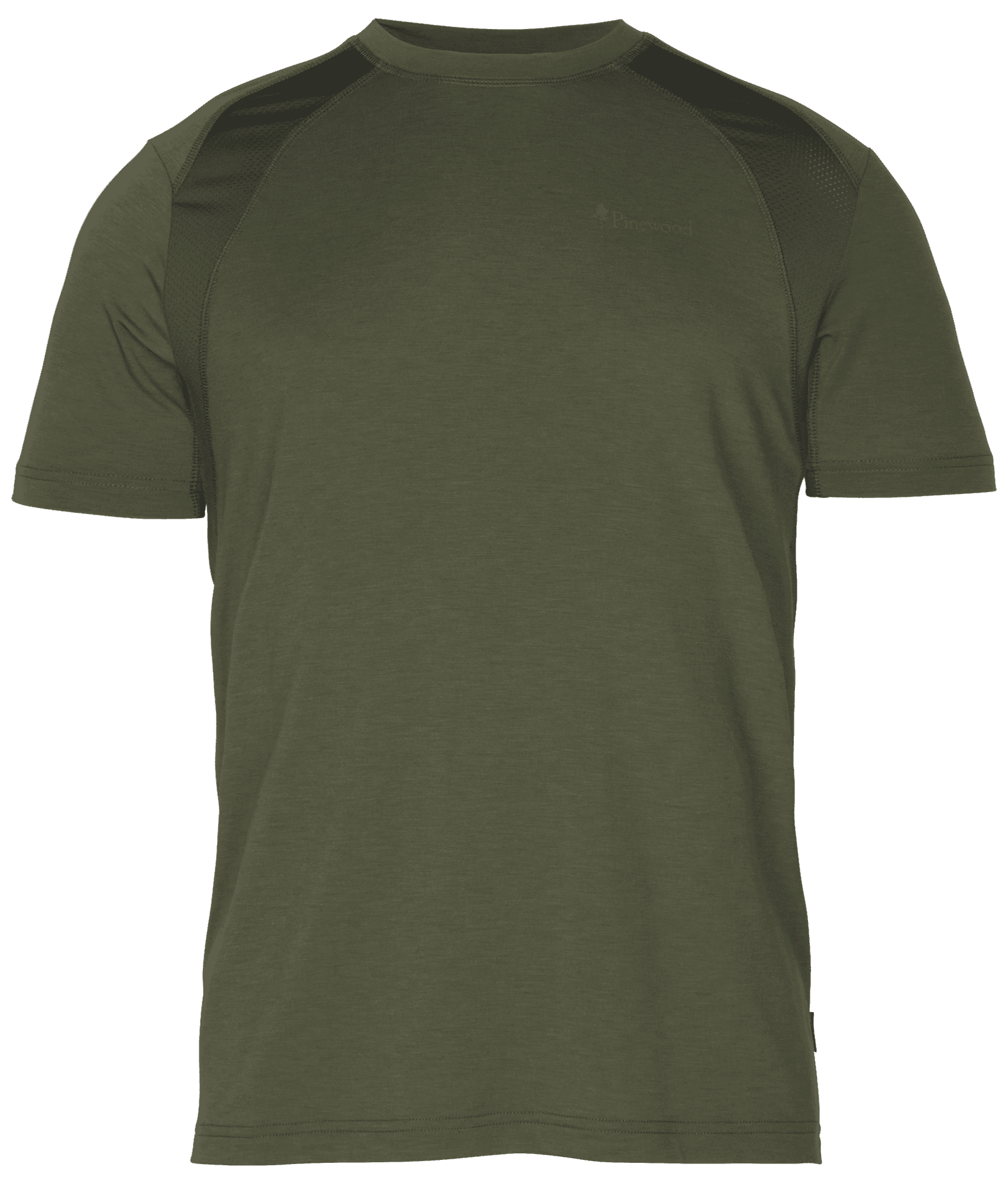 Pinewood Finnveden AirVent Funktions T-Shirt Herr Moss Green