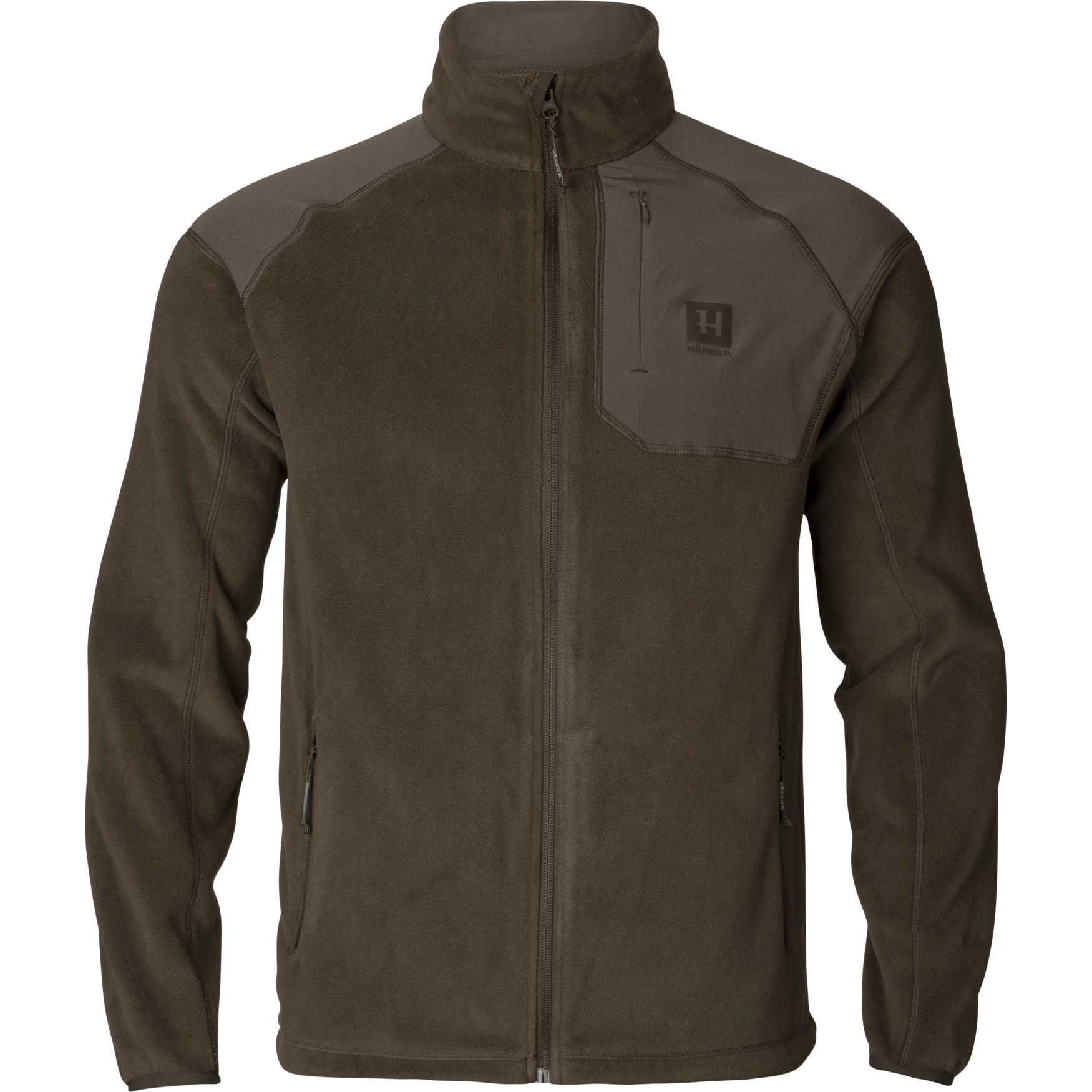 Härkila Venjan 2.0 fleecejacka Shadow Brown