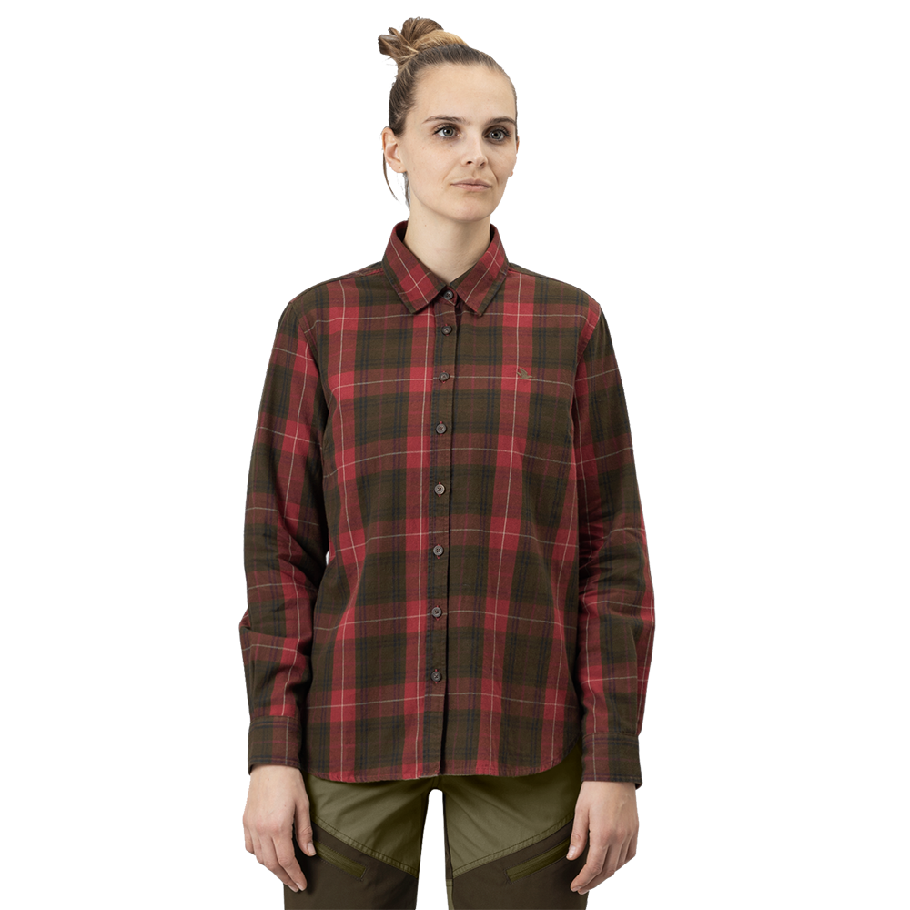 REA/Black Friday Selina Skjorta Ruby Red Check S