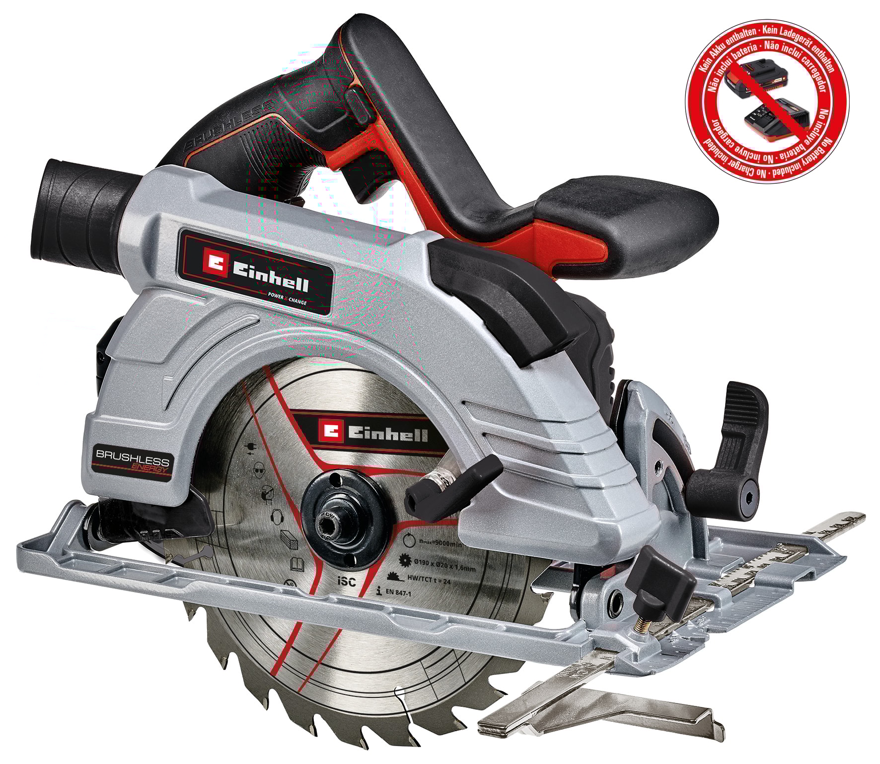 Einhell TE-CS 18/190 Li BL - Solo Batteridriven Cirkelsåg