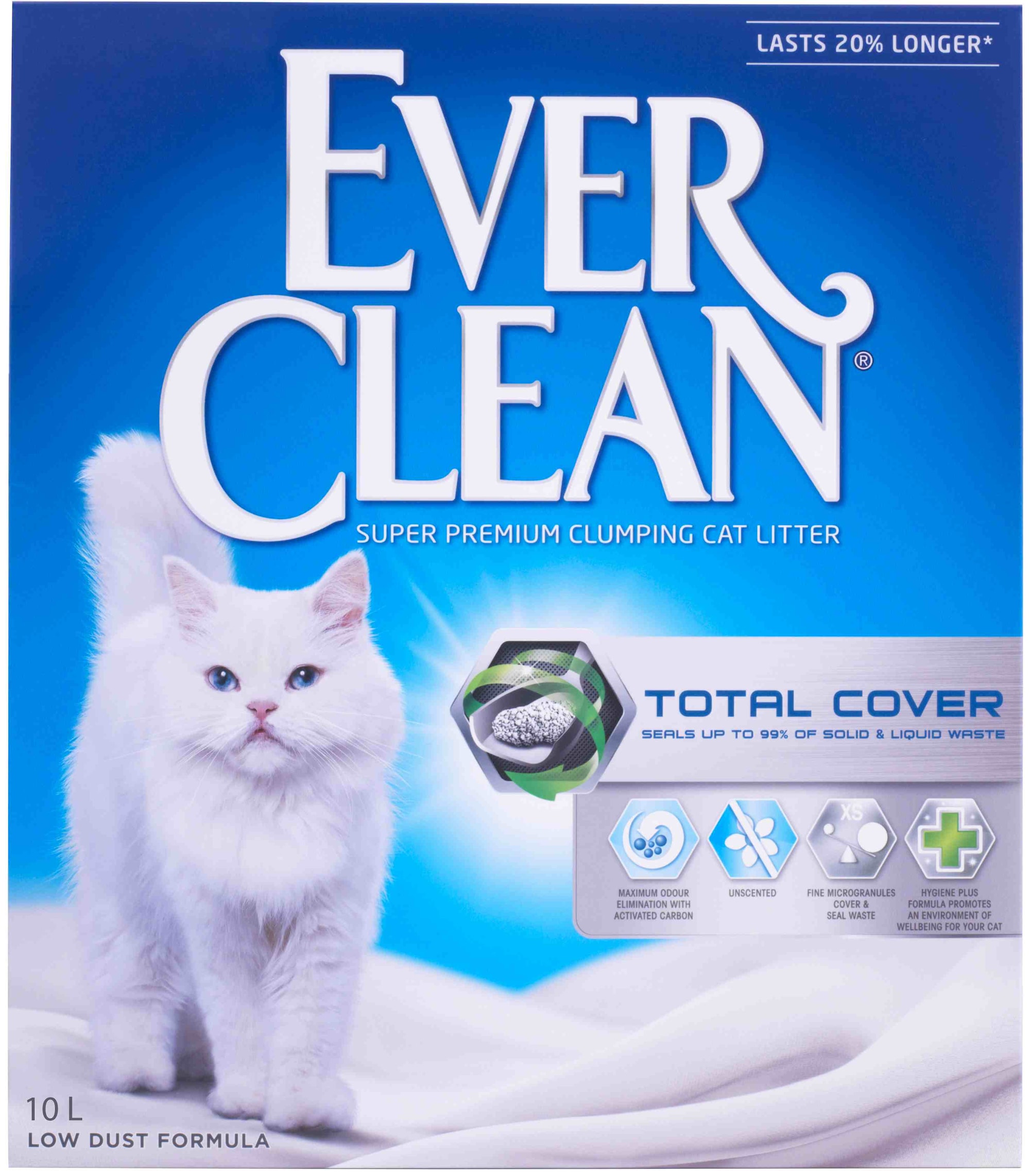 Ever Clean Total Cover Kattsand 10 L