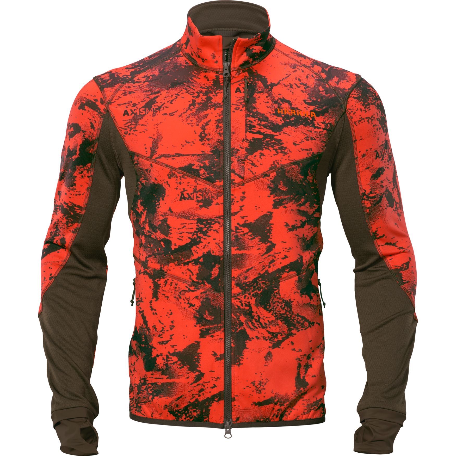 REA/Black Friday Härkila Wildboar Pro camo fleece jacka AXIS MSP®Wildboar orange/Shadow brown M