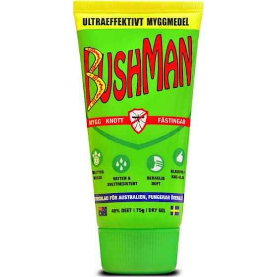 Bushman Myggmedel DryGel 75g