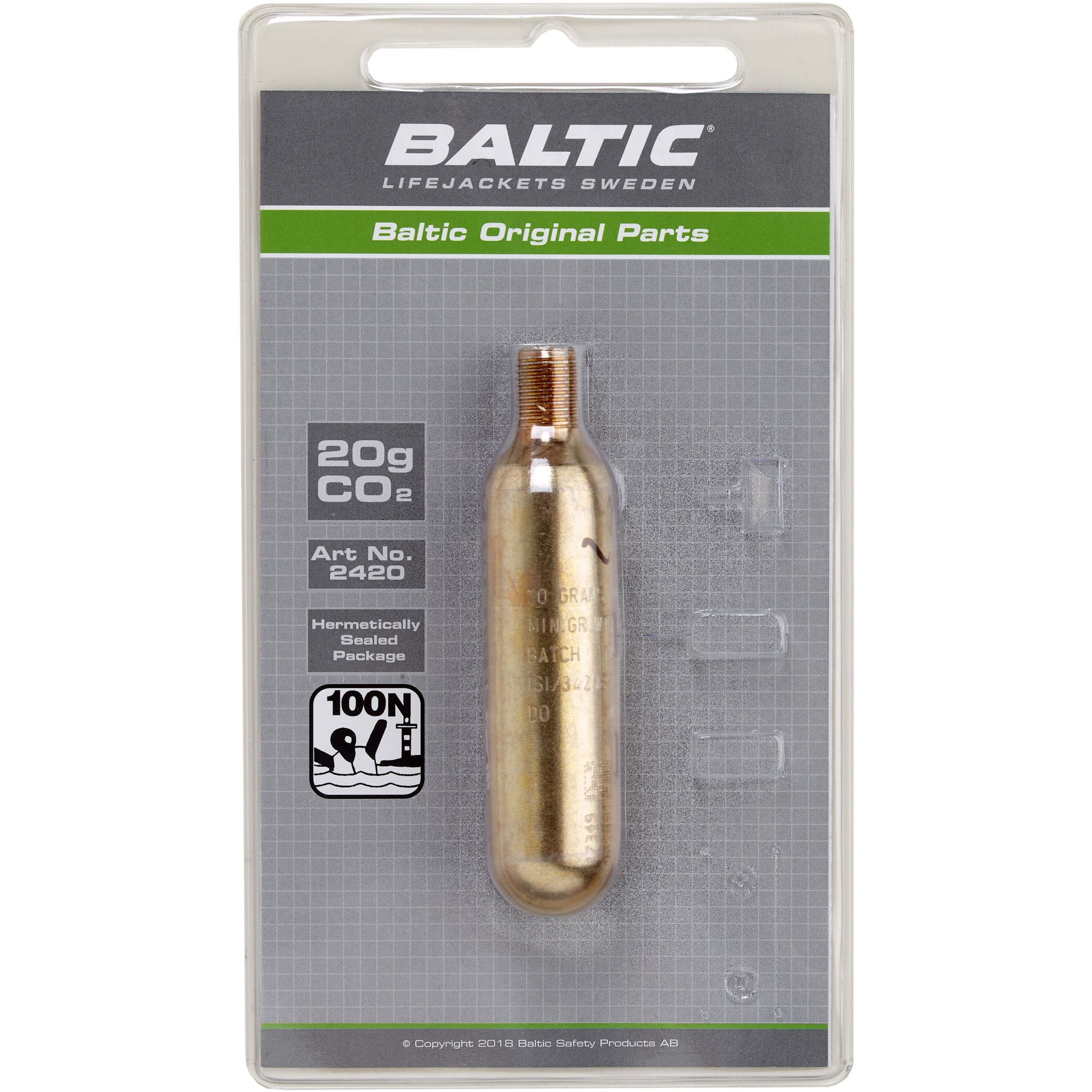 Baltic Ersättningspatron 20g
