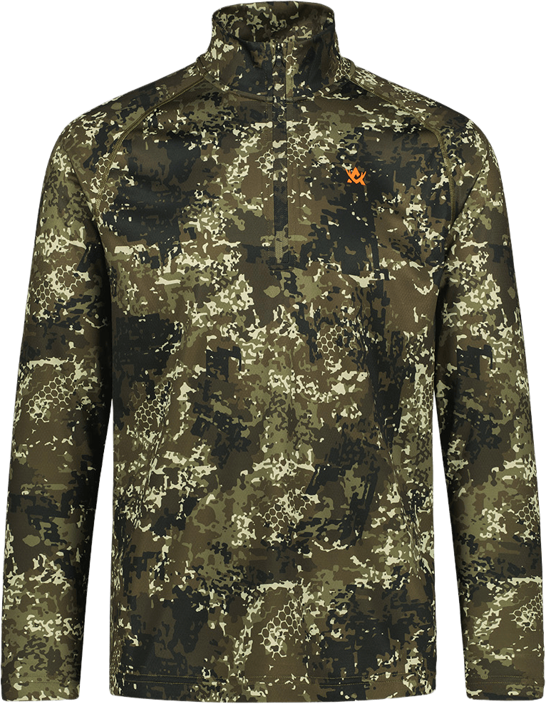 Alaska 1795 CoolDry Half-Zip Top Men Blindtech Forest