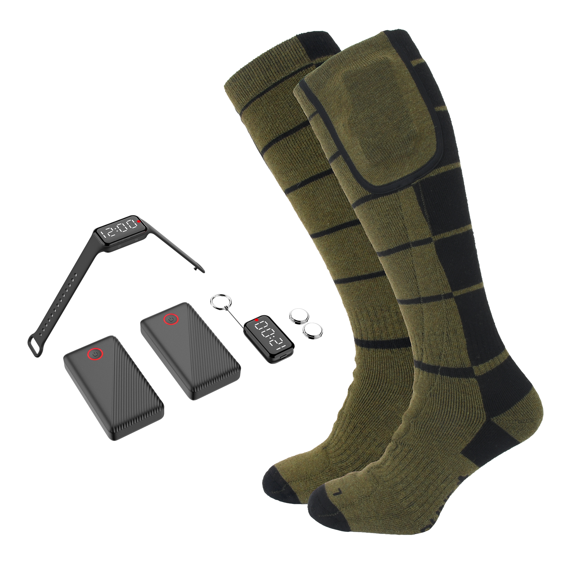 Woodline Beheizte Socken Grindavik