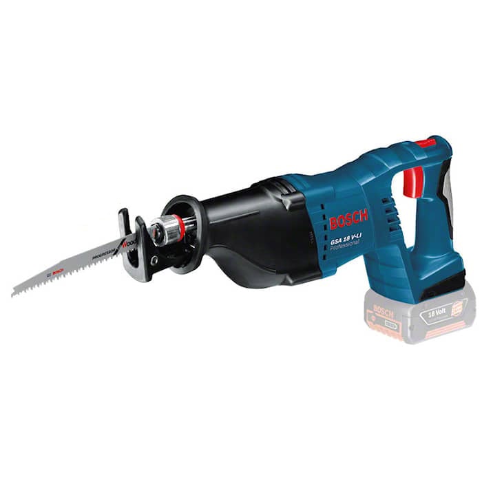 Bosch Batteridrevet bajonettsag GSA 18 V-LI Professional Solo i L-BOXX