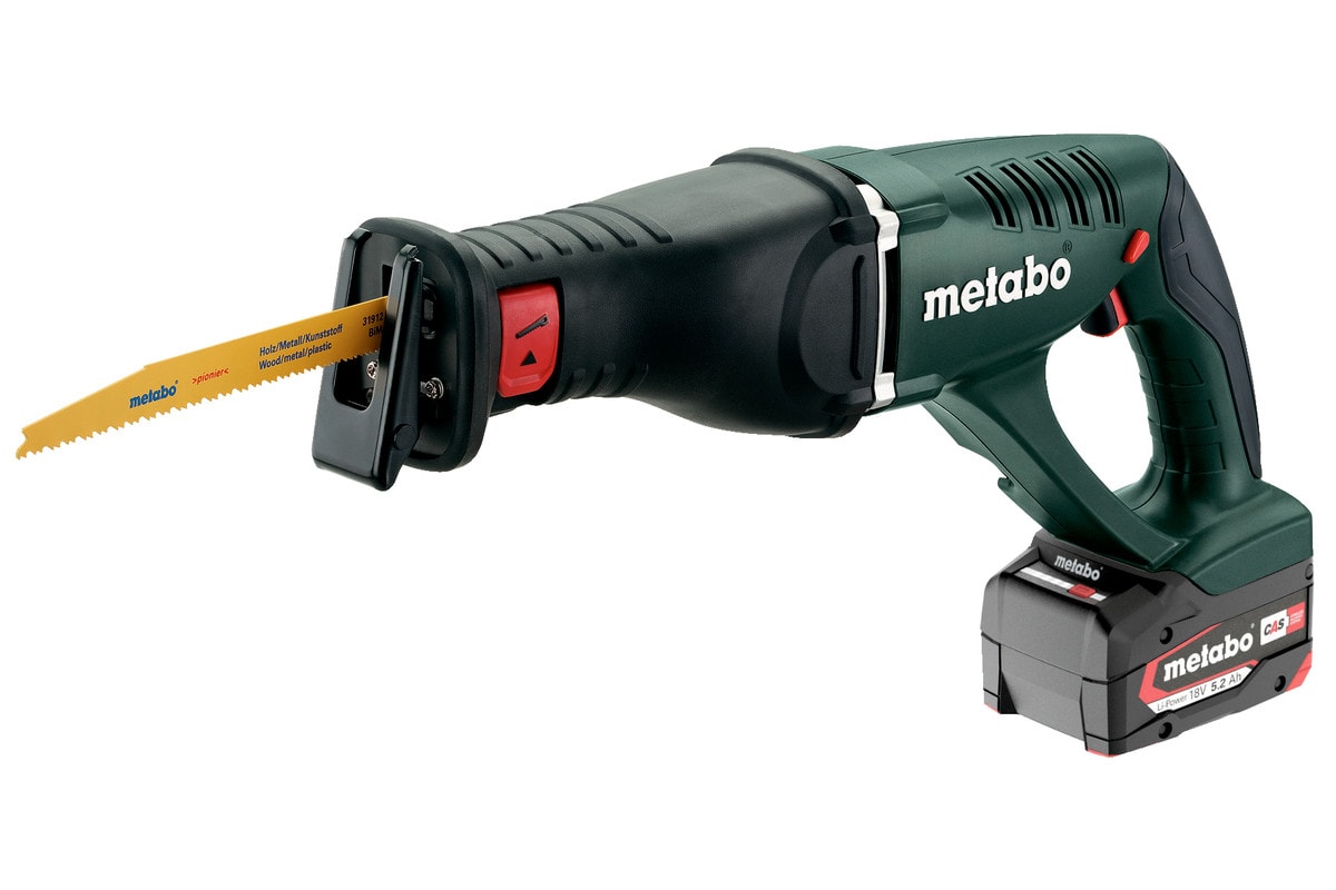 Metabo Akku-Säbelsäge ASE 18 LTX, metaBOX 145 L