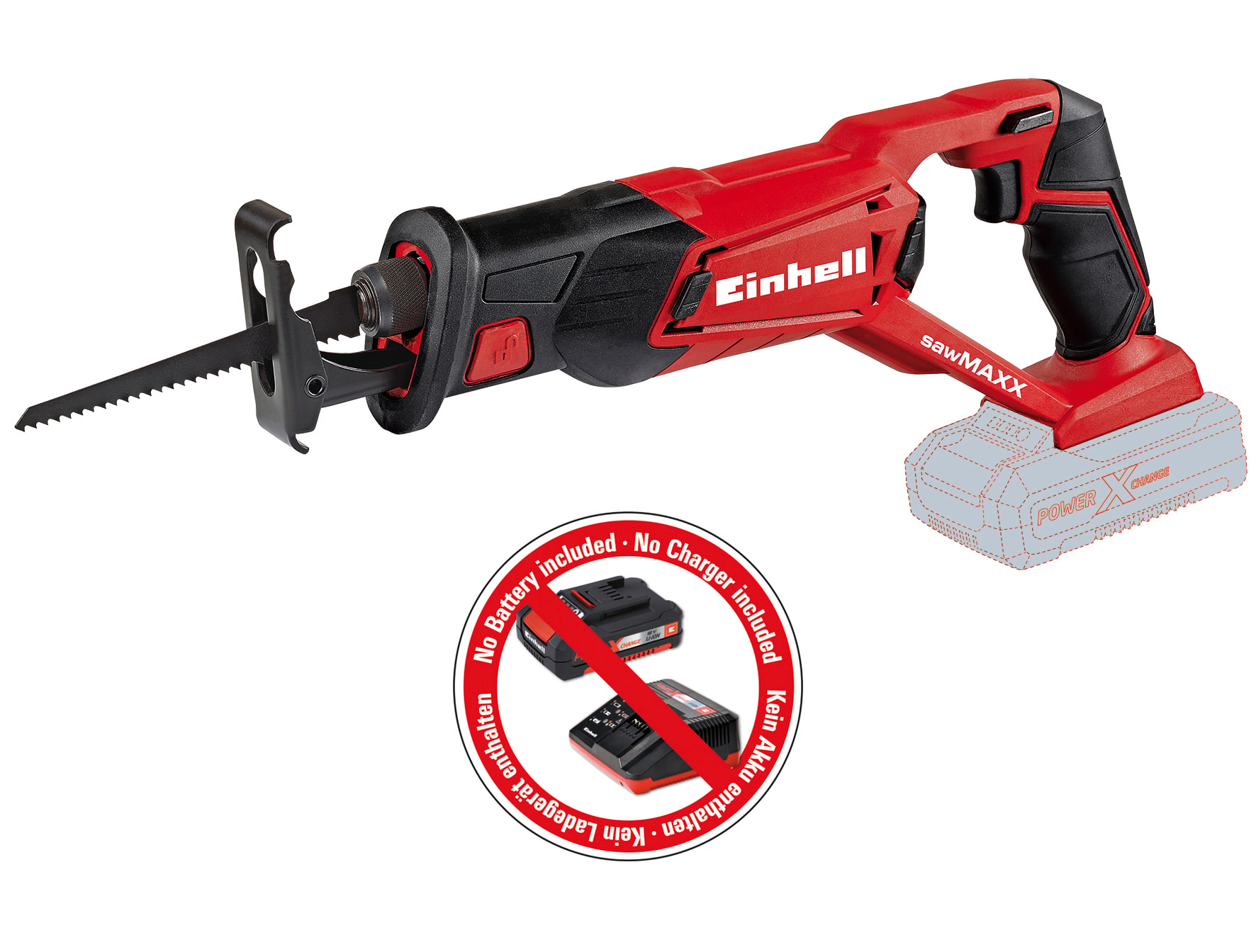 REA/Black Friday Einhell TE-AP 18 Li-Solo Batteridriven Tigersåg