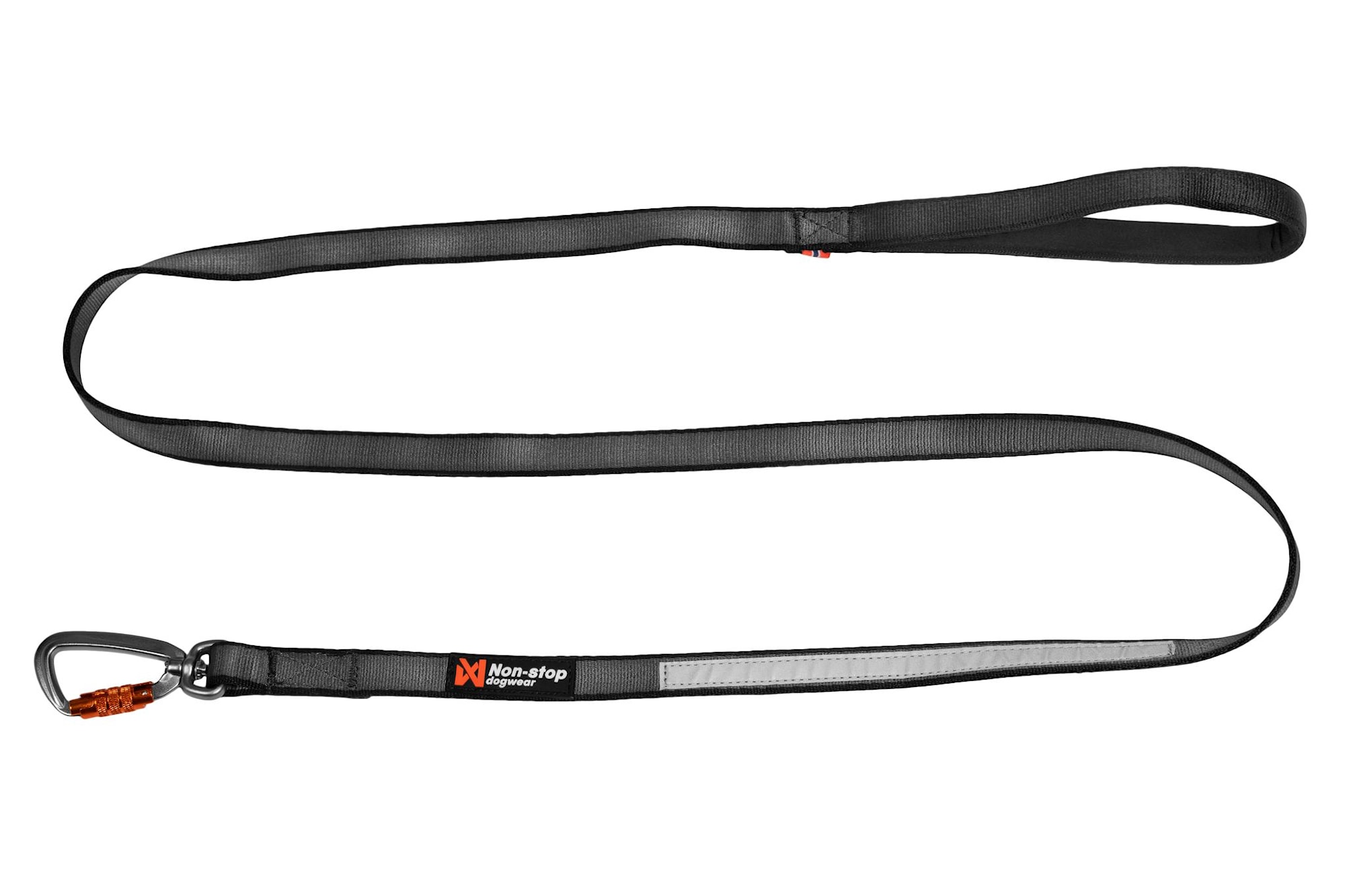 Non-Stop Dogwear Move Leash, Black, 10Mm/1.5M