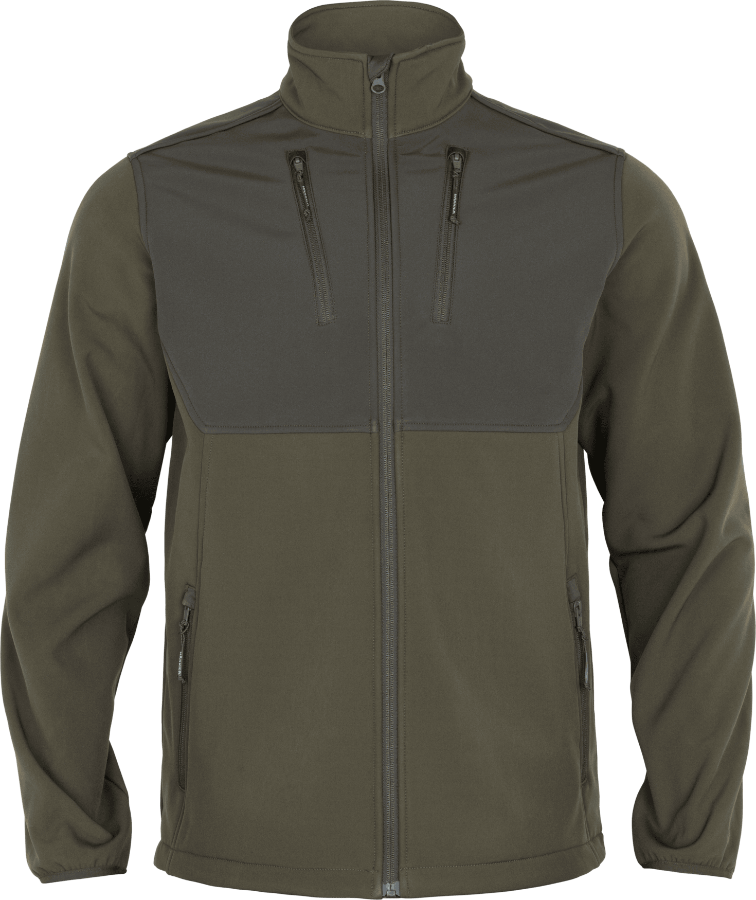 Härkila Skandinaavinen softshell-tak Mies Willow green/Shadow brown