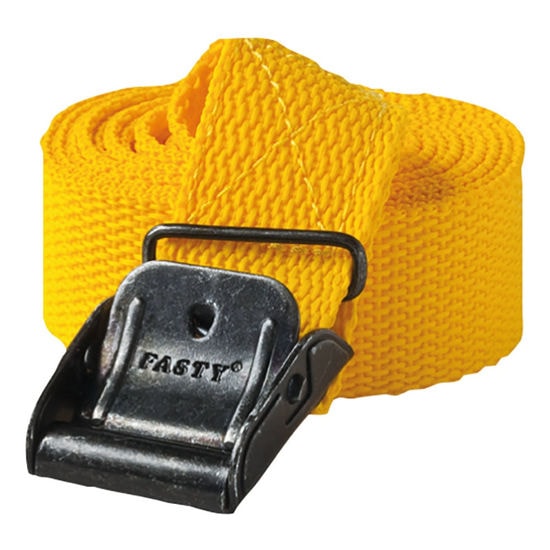 Fasty Spännrem 25mm 1,5m 400kg Gul