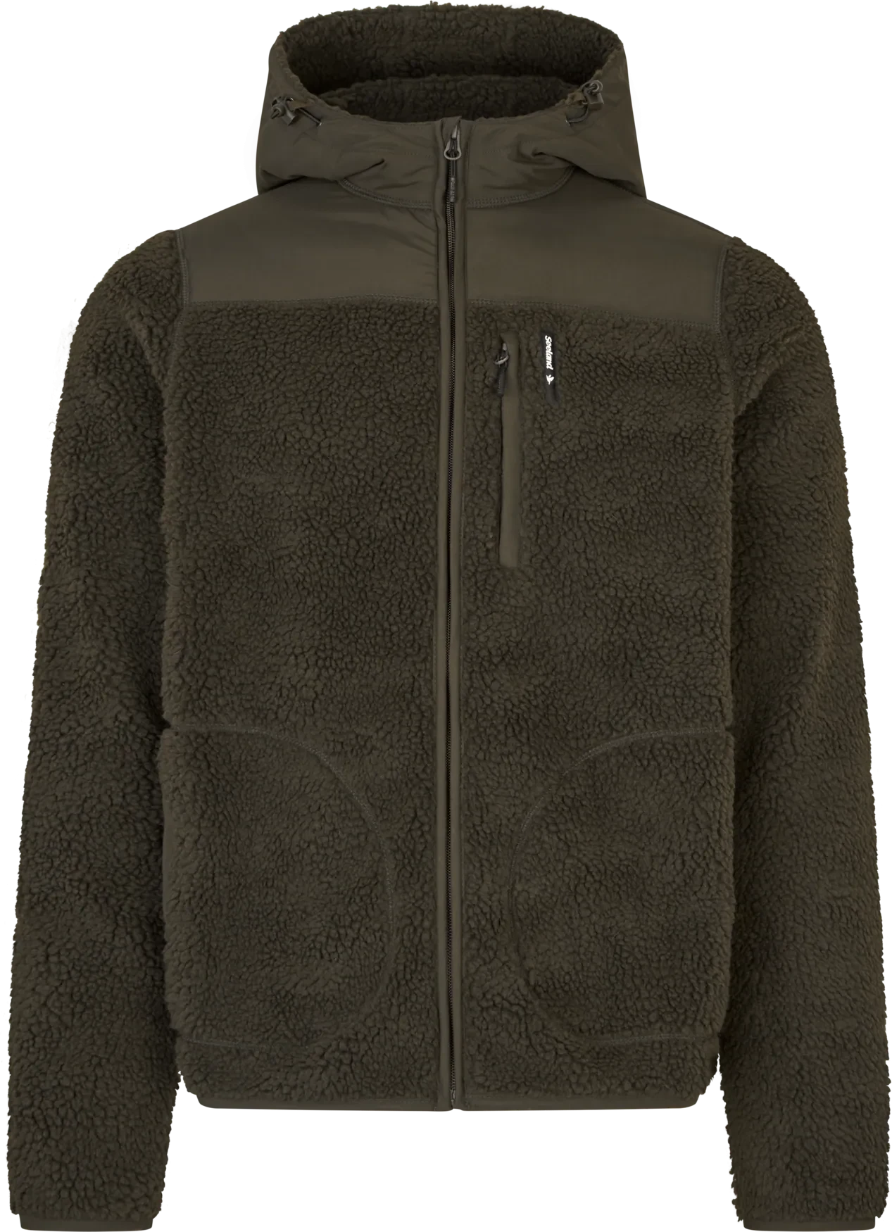 Seeland Thaw Fleecejacka Herr Grizzly Brown