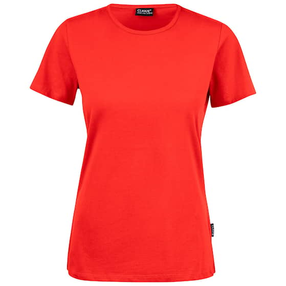 Clique T-paita Naiset Punainen